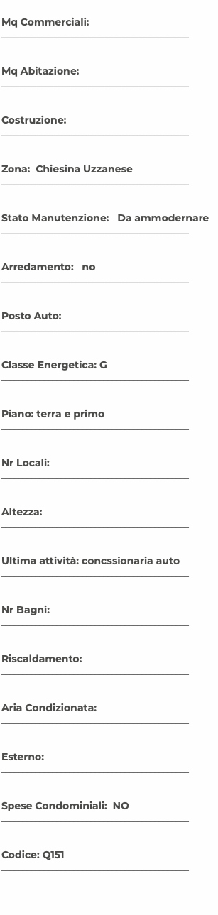 Mq Commerciali:   
______________________________